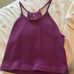 Free people Purple Top